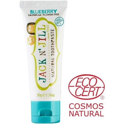 Детская натуральная зубная паста успокаивает десны и борется с кариесом со вкусом черники, 1 х 50 г, мята, Jack N' Jill 
Детская натуральная зубная паста успокаивает десны и борется с кариесом со вкусом черники, 1 х 50 г, мята, Jack N' Jill