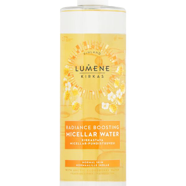 Мицеллярная жидкость для лица, осветляющая, 400 мл Lumene Kirkas
Мицеллярная жидкость для лица, осветляющая, 400 мл Lumene Kirkas
