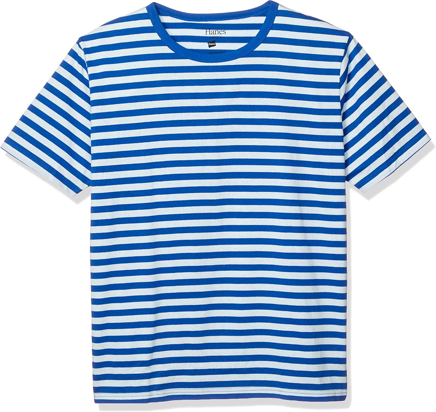 Мужская футболка Hanes RECOVERJersey HM1-P101 с круглым вырезом, коротким рукавом, слоновая кость/синий
Мужская футболка Hanes RECOVERJersey HM1-P101 с круглым вырезом, коротким рукавом, слоновая кость/синий