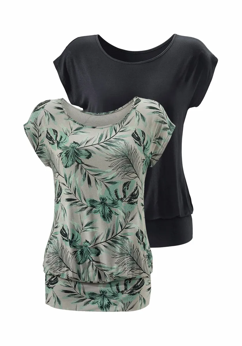 LASCANA длинная рубашка, с широким поясом, зеленый
LASCANA длинная рубашка, с широким поясом, зеленый