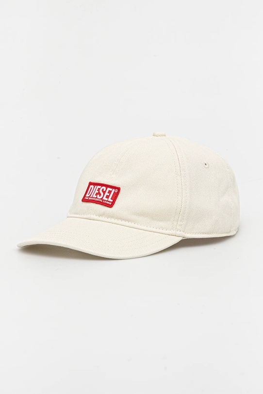 Хлопковая бейсболка Diesel, бежевый
Хлопковая бейсболка Diesel, бежевый