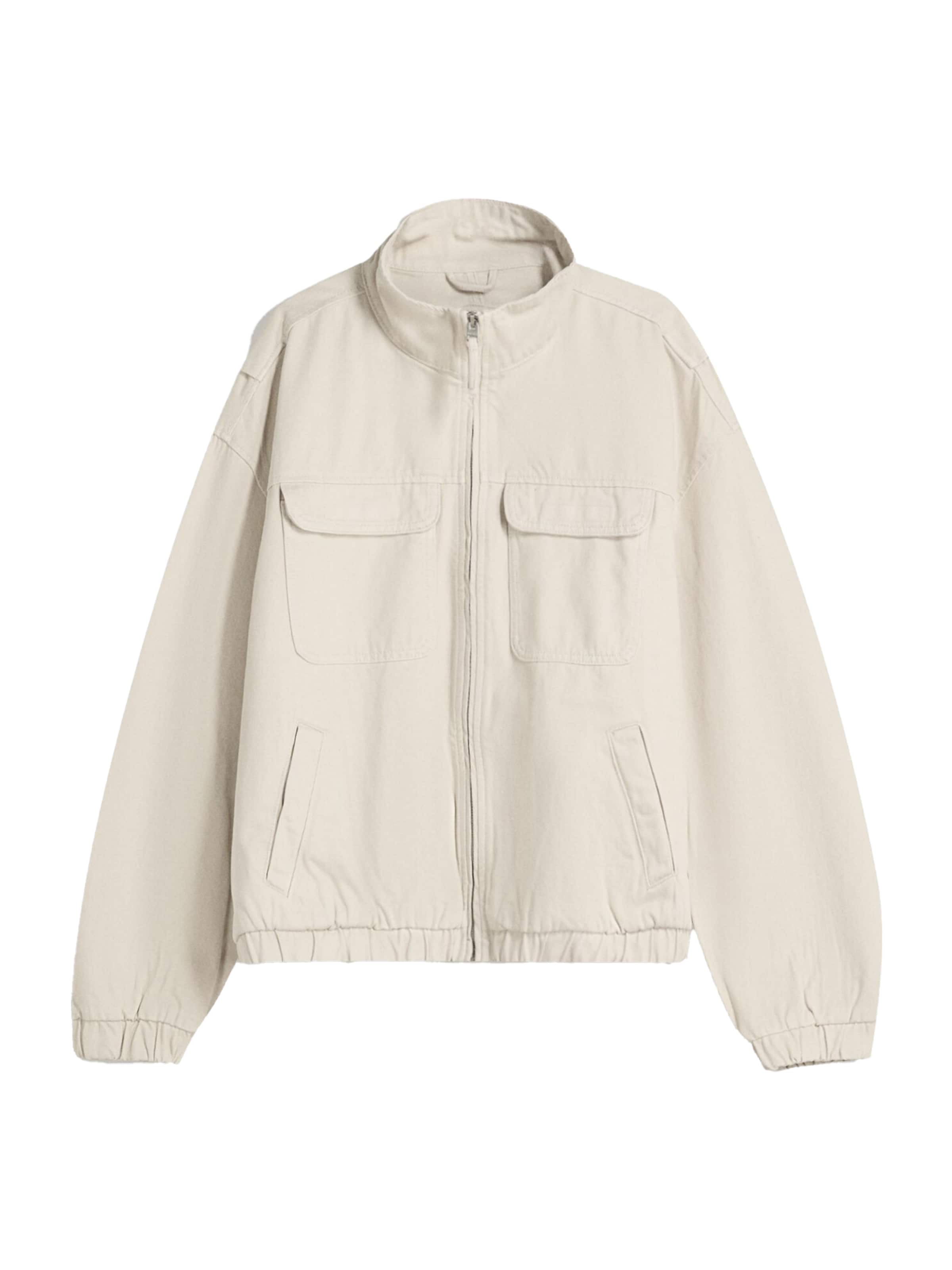 Bershka Куртка для межсезонья в светло-бежевом цвете
Bershka Куртка для межсезонья в светло-бежевом цвете