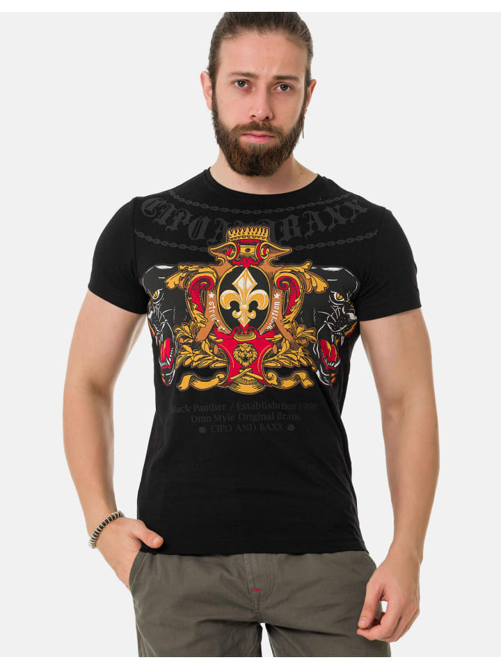 Футболка ЧЕРНОГО цвета Cipo & Baxx, Черный, Футболка ЧЕРНОГО цвета Cipo & Baxx
Футболка ЧЕРНОГО цвета Cipo & Baxx, Черный, Футболка ЧЕРНОГО цвета Cipo & Baxx