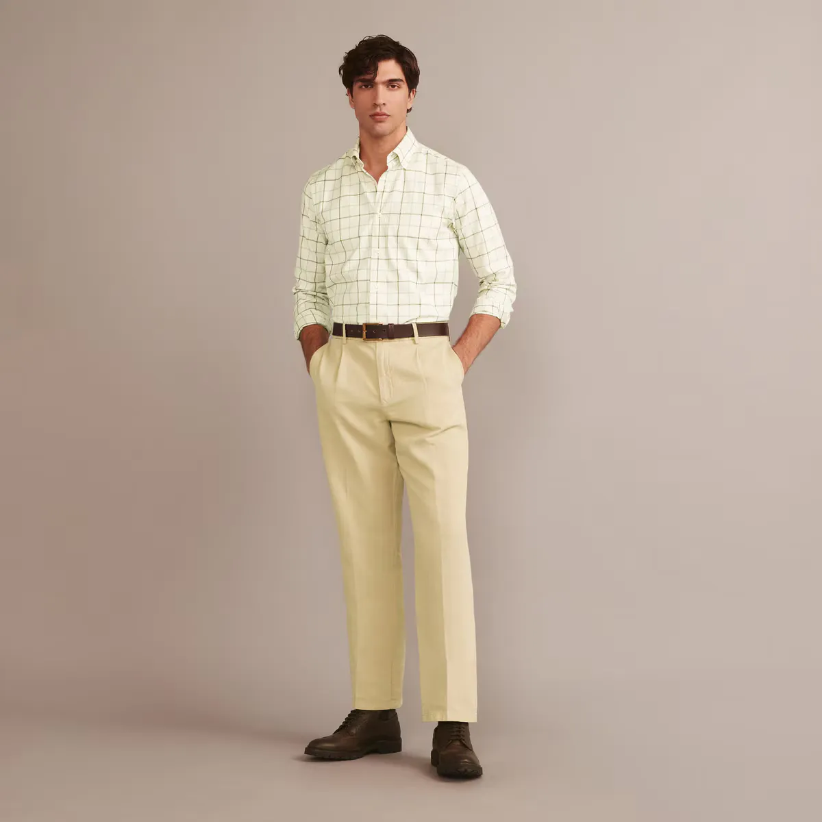 Мужская клетчатая рубашка Verhunt, бирюзовый
Мужская клетчатая рубашка Verhunt, бирюзовый