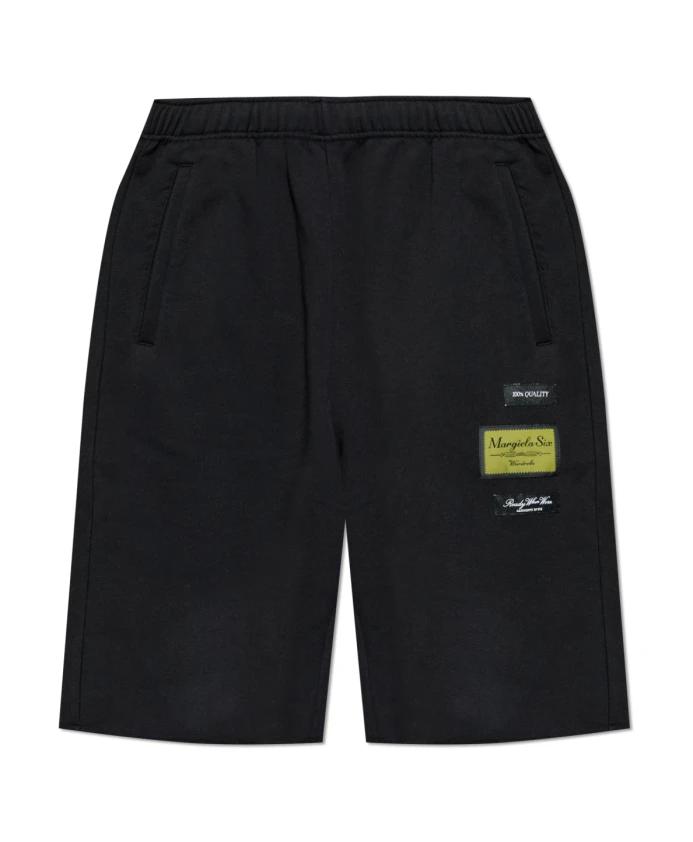 Шорты с логотипом Mm6 Maison Margiela, черный
Шорты с логотипом Mm6 Maison Margiela, черный