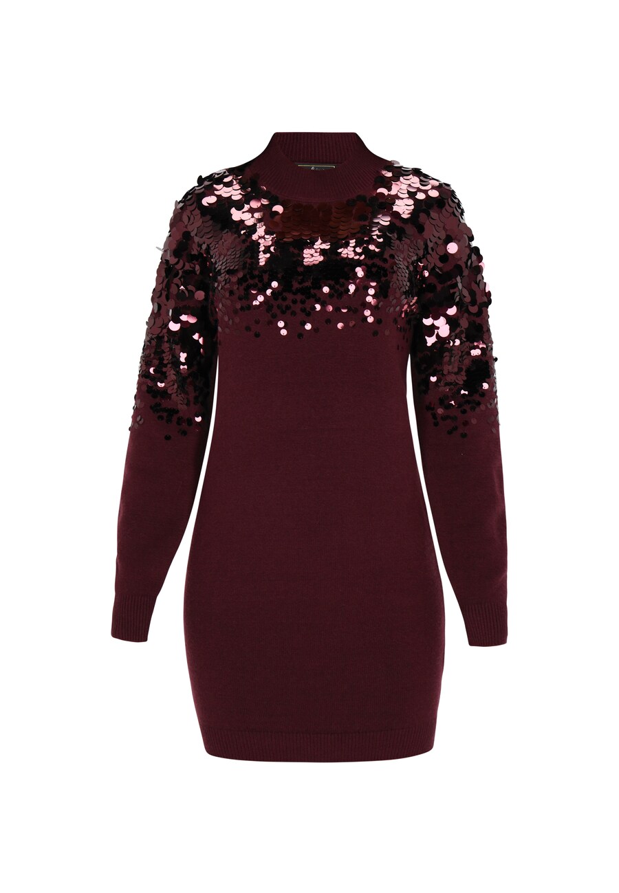 Вязаное платье faina, бургундия
Вязаное платье faina, бургундия