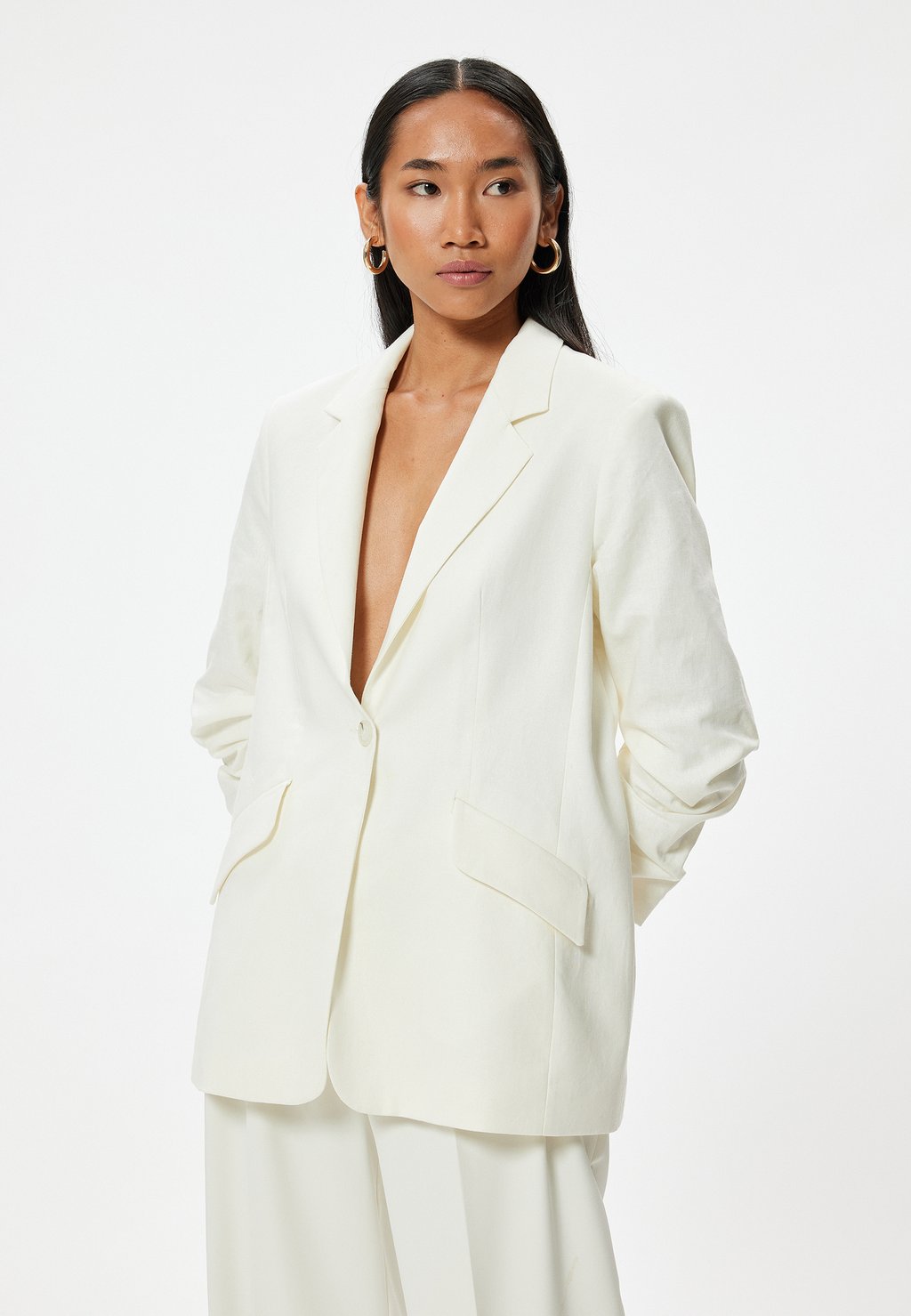 Короткое пальто Koton, белый
Короткое пальто Koton, белый