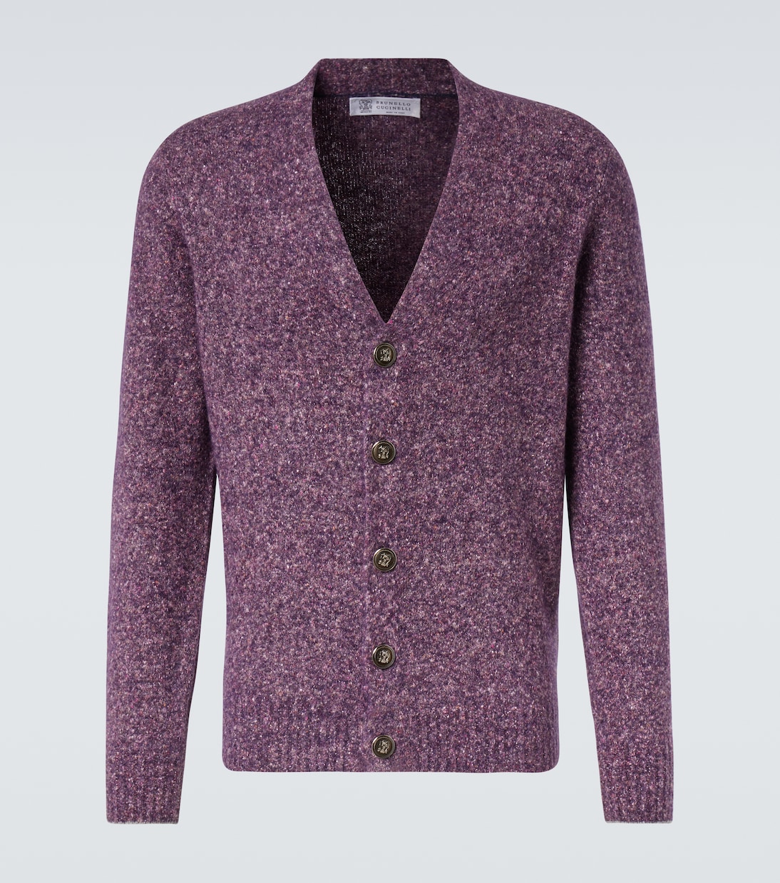 Кардиган из твида с шерстью альпаки и шелком Brunello Cucinelli, Cpz88
Кардиган из твида с шерстью альпаки и шелком Brunello Cucinelli, Cpz88