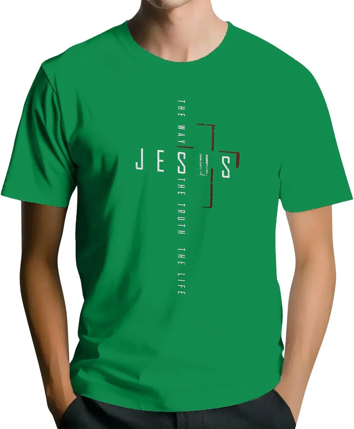 Футболка с принтом Jesus Cross FQZWONG
Футболка с принтом Jesus Cross FQZWONG