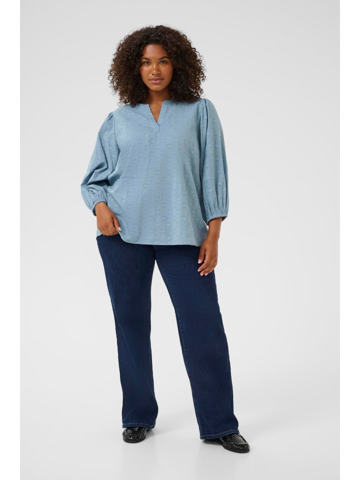 KAFFE curve Блузка с длинными рукавами KCloulou, стандартный крой, цвет Windward Blue
KAFFE curve Блузка с длинными рукавами KCloulou, стандартный крой, цвет Windward Blue