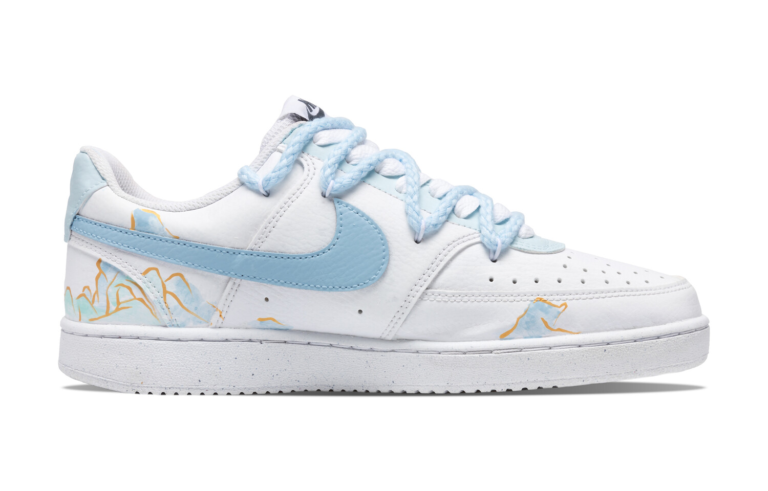 Кроссовки для скейтборда Court Vision 1 мужские низкие, цвет голубой/зеленый/белый Nike
Кроссовки для скейтборда Court Vision 1 мужские низкие, цвет голубой/зеленый/белый Nike