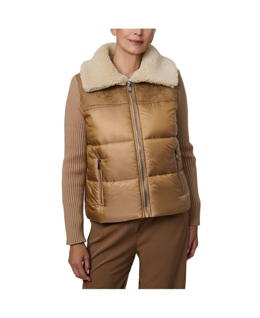 Комбинированная куртка из искусственной овчины Bernardo, Dark taupe
Комбинированная куртка из искусственной овчины Bernardo, Dark taupe