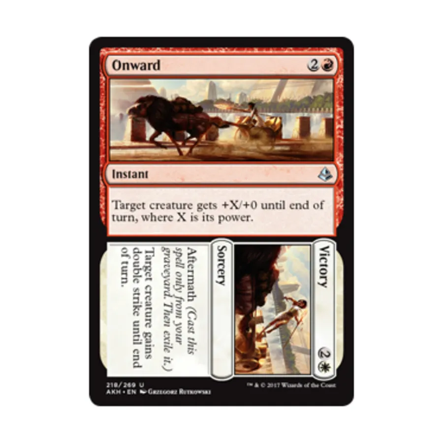 CCG Вперед // Победа (U), MTG - Amonkhet
CCG Вперед // Победа (U), MTG - Amonkhet