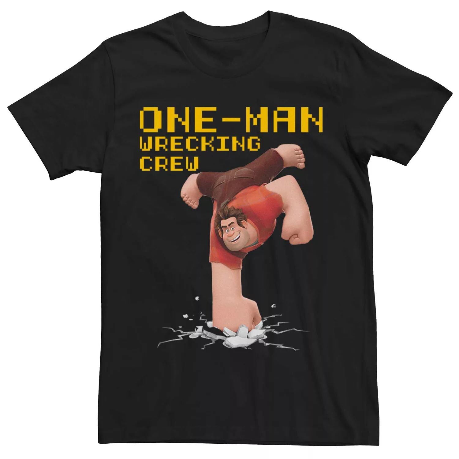 Мужская футболка Disney Wreck It Ralph 2 One Man Wrecking Crew Licensed Character
Мужская футболка Disney Wreck It Ralph 2 One Man Wrecking Crew Licensed Character