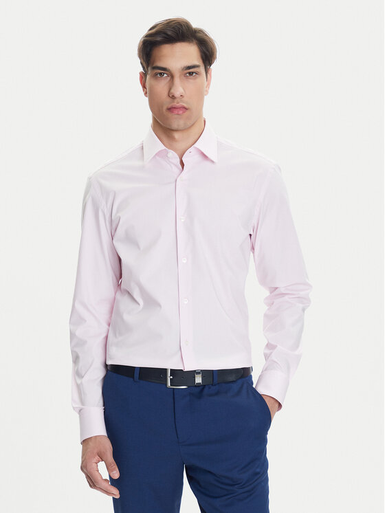 Рубашка облегающего кроя H-Hank 50469345 Boss, розовый
Рубашка облегающего кроя H-Hank 50469345 Boss, розовый