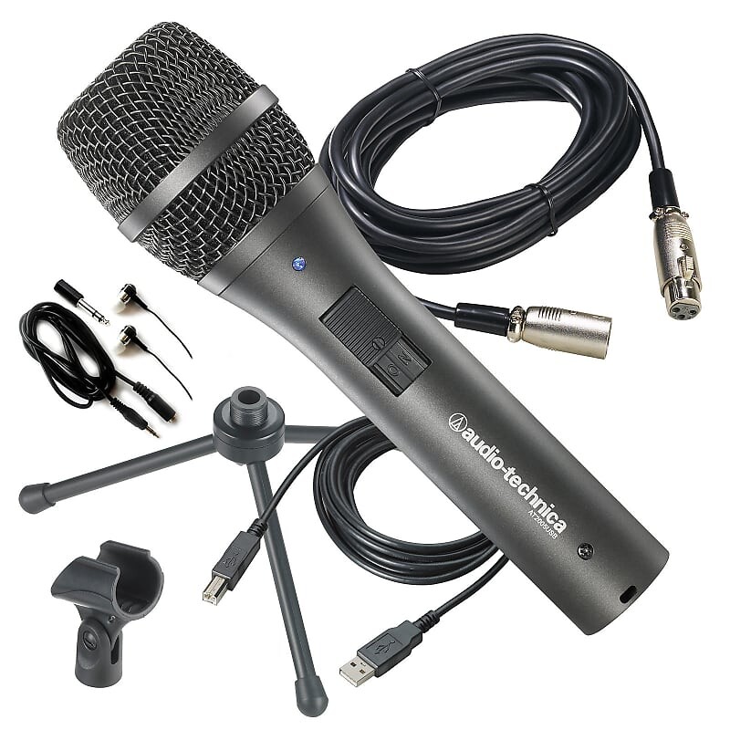 Динамический микрофон Audio-Technica AT2005USB Handheld Cardioid USB/XLR Dynamic Microphone
Динамический микрофон Audio-Technica AT2005USB Handheld Cardioid USB/XLR Dynamic Microphone