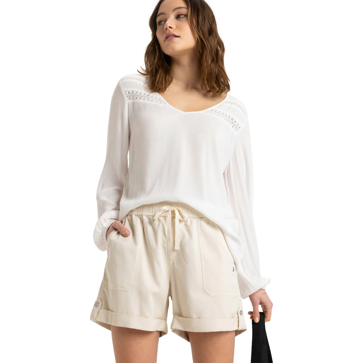 Женские шорты Roxy Sweetest Day, белый
Женские шорты Roxy Sweetest Day, белый