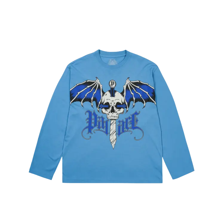 Лонгслив Palace Wingspan Long-Sleeve, Blue
Лонгслив Palace Wingspan Long-Sleeve, Blue