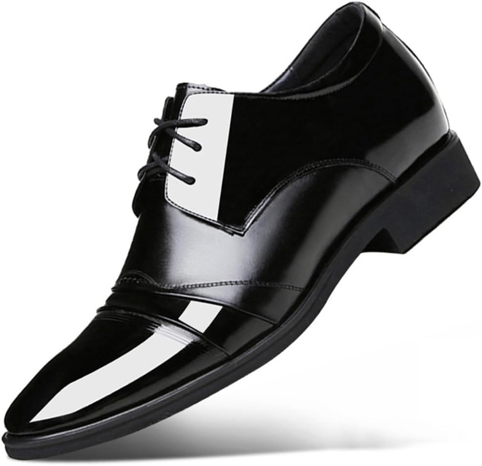 Мужские оксфорды YGCEEIA, прибавляющие рост на 8 см, кожаные формальные деловые туфли, невидимая подъемная стелька, противоскользящие, для офиса и свадьбы, черный
Мужские оксфорды YGCEEIA, прибавляющие рост на 8 см, кожаные формальные деловые туфли, невидимая подъемная стелька, противоскользящие, для офиса и свадьбы, черный
