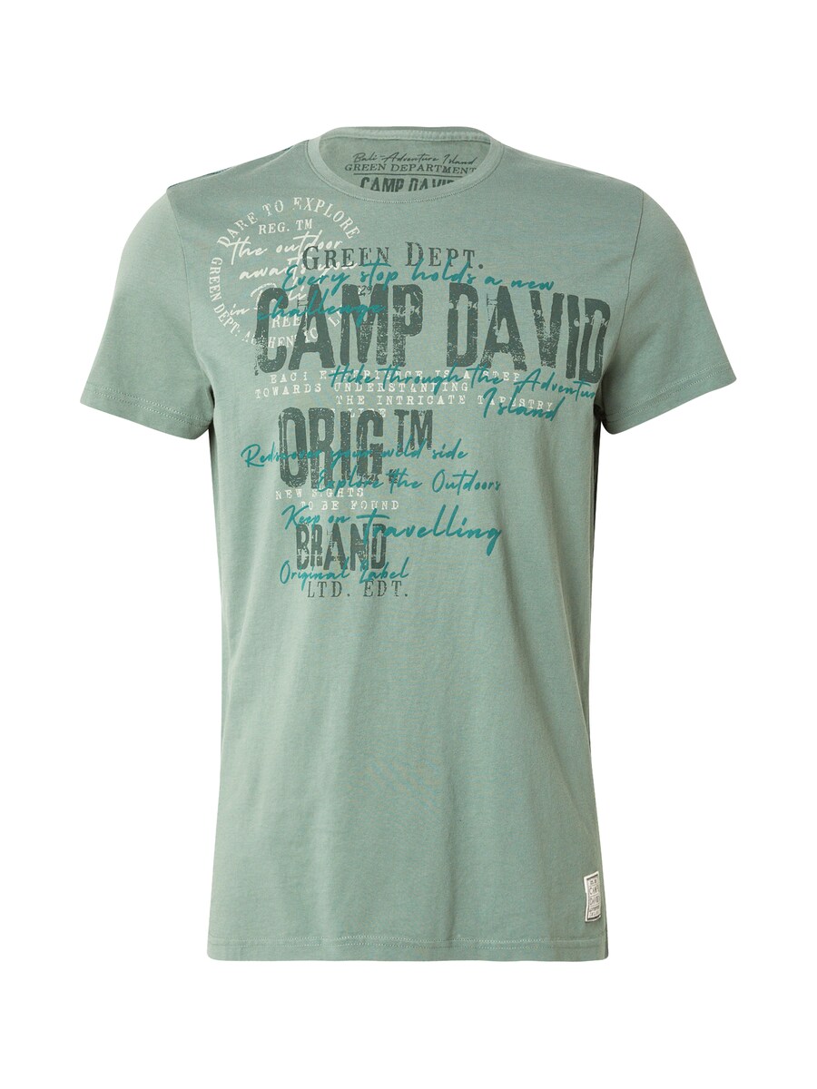 Футболка CAMP DAVID, Mint/Dark green
Футболка CAMP DAVID, Mint/Dark green