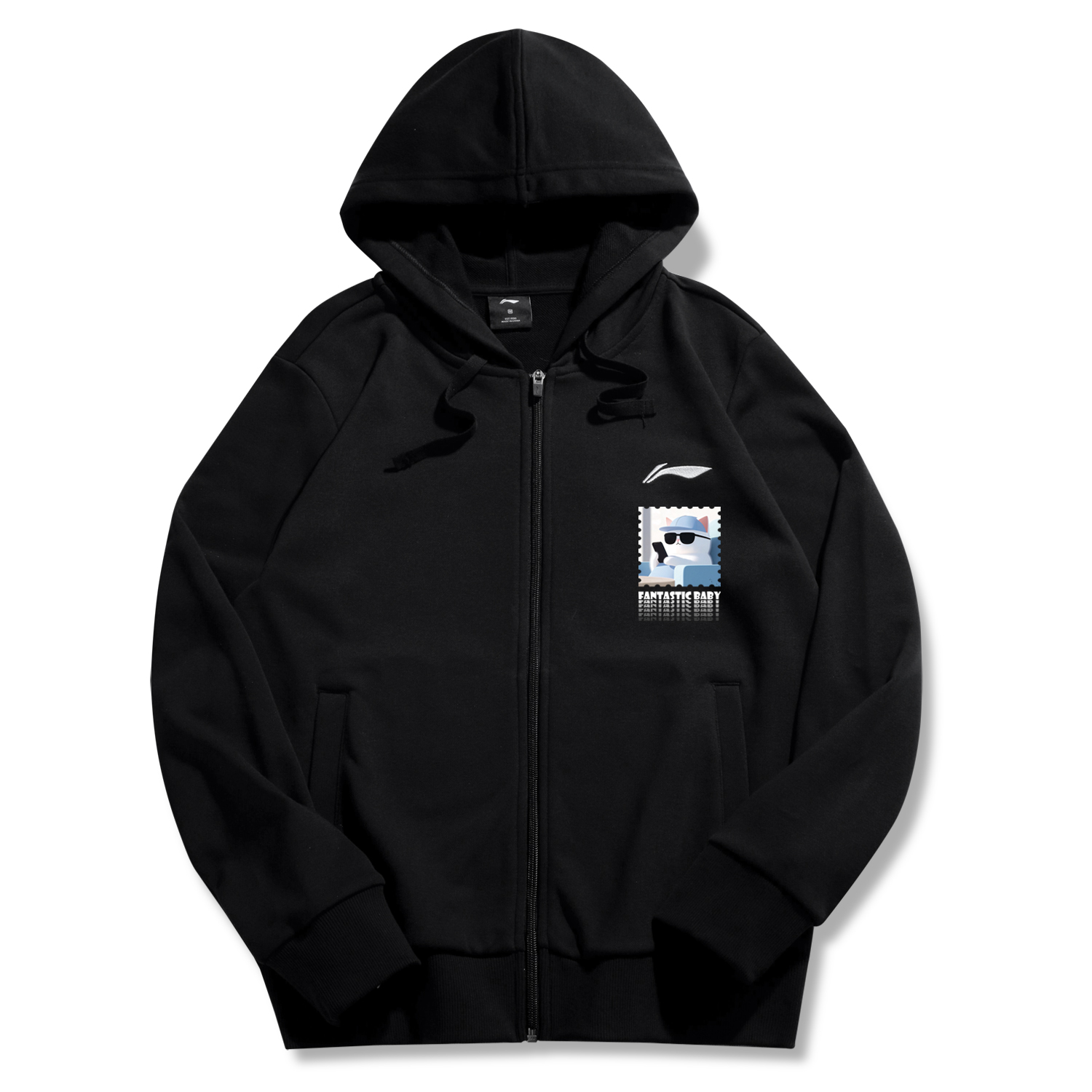 LINING Куртка унисекс черная, Black
LINING Куртка унисекс черная, Black