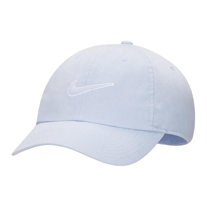 Унисекс бейсболка Nike синяя из полиэстера
Унисекс бейсболка Nike синяя из полиэстера