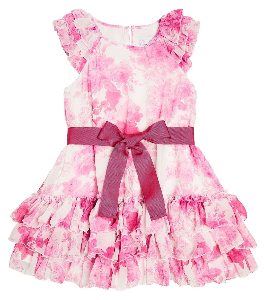 Платье из жоржета с цветочным бантом Monnalisa, мультиколор
Платье из жоржета с цветочным бантом Monnalisa, мультиколор