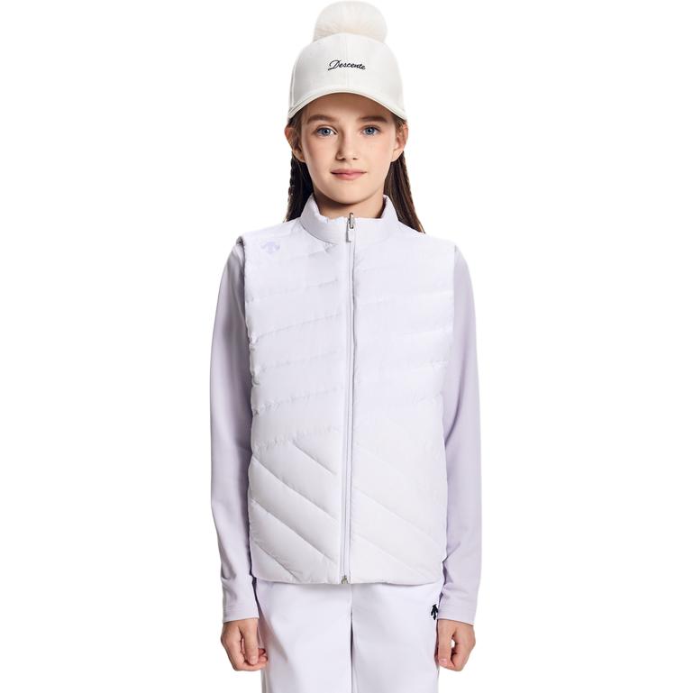 Детский жилет DESCENTE, белый
Детский жилет DESCENTE, белый