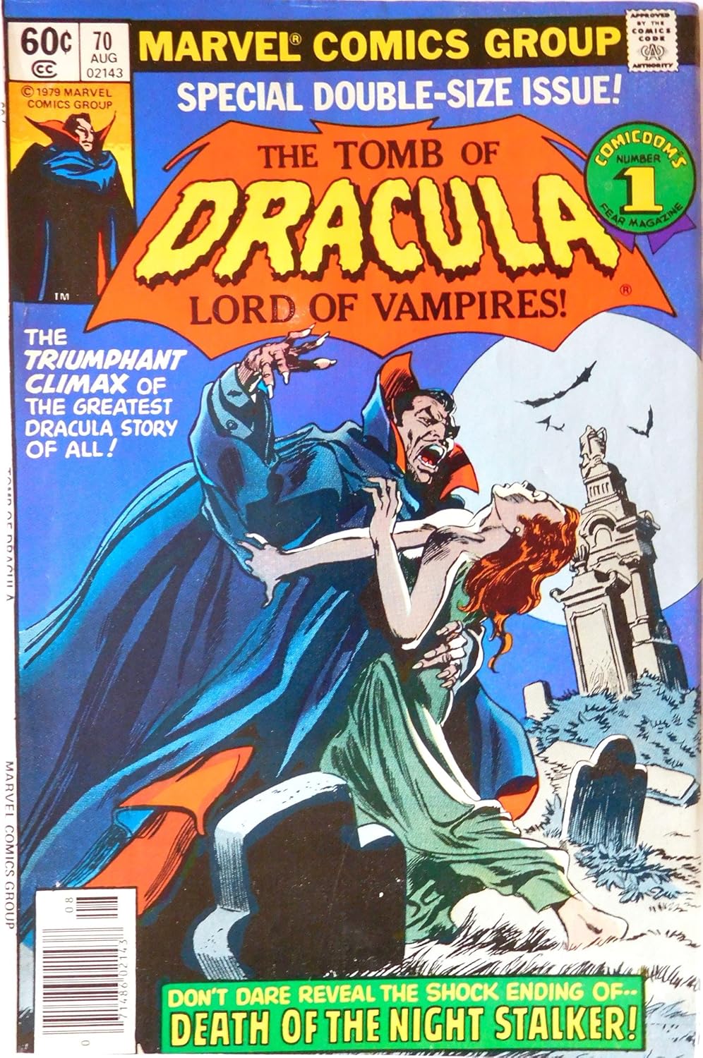 Tomb of Dracula No. 70 (Marvel Comics Group)
Tomb of Dracula No. 70 (Marvel Comics Group)