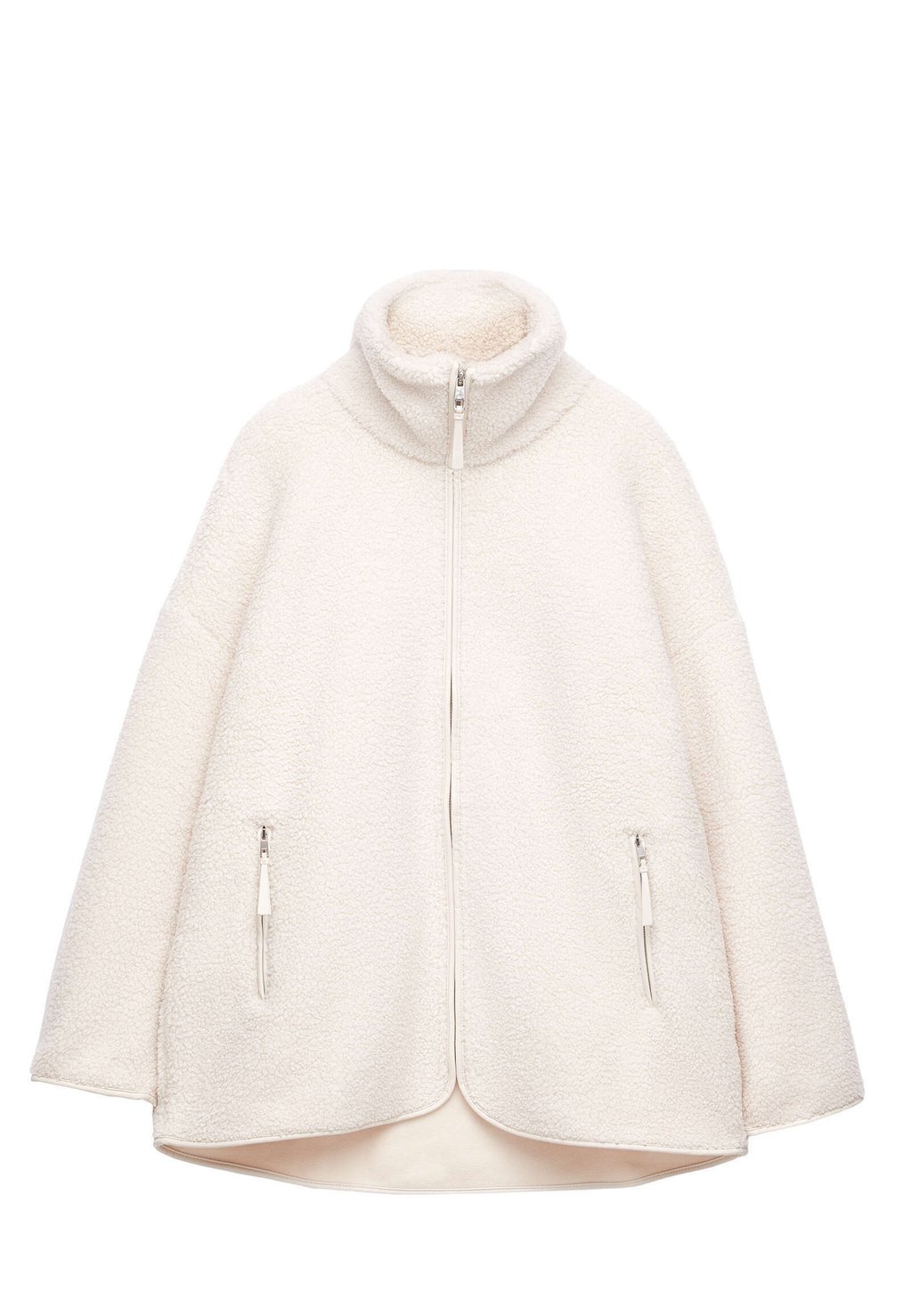 Куртка OYSHO Faux-Shearling Oversize, бежевый
Куртка OYSHO Faux-Shearling Oversize, бежевый