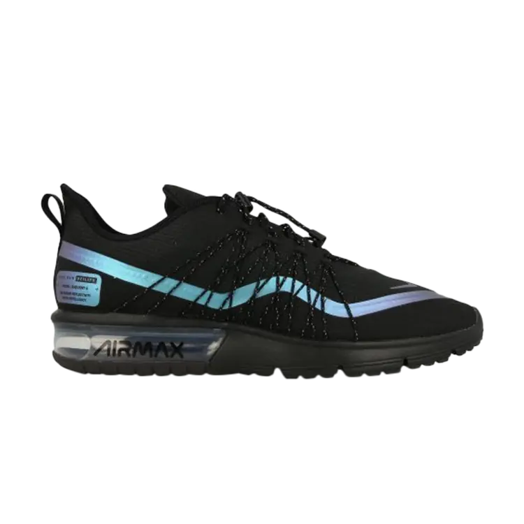 Кроссовки Nike Air Max Sequent 4 Utility 'Throwback Future', черный 
Кроссовки Nike Air Max Sequent 4 Utility 'Throwback Future', черный