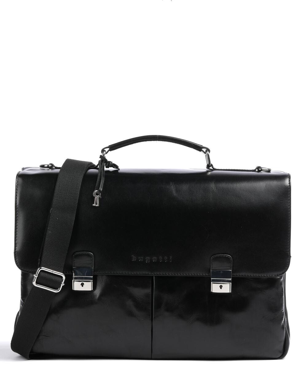 Портфель Romano 16 дюймов из воловьей кожи Bugatti, черный
Портфель Romano 16 дюймов из воловьей кожи Bugatti, черный