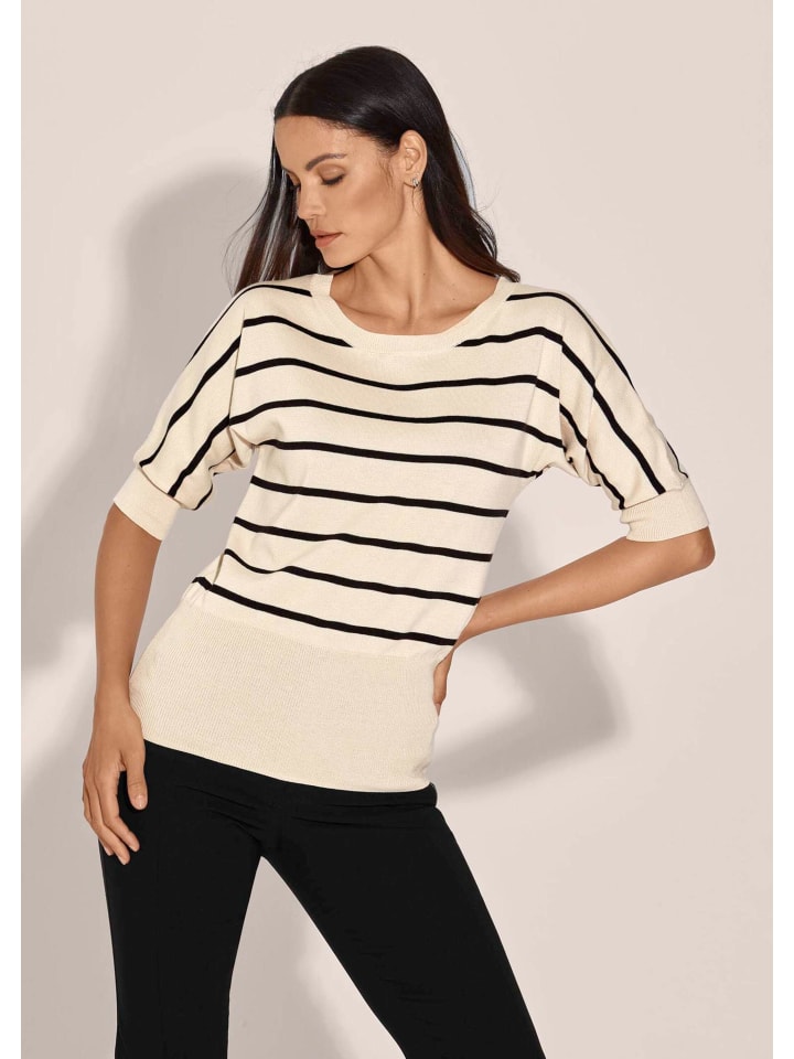 MADELEINE Полосатый свитер в морском стиле, цвет «галька»/черный
MADELEINE Полосатый свитер в морском стиле, цвет «галька»/черный