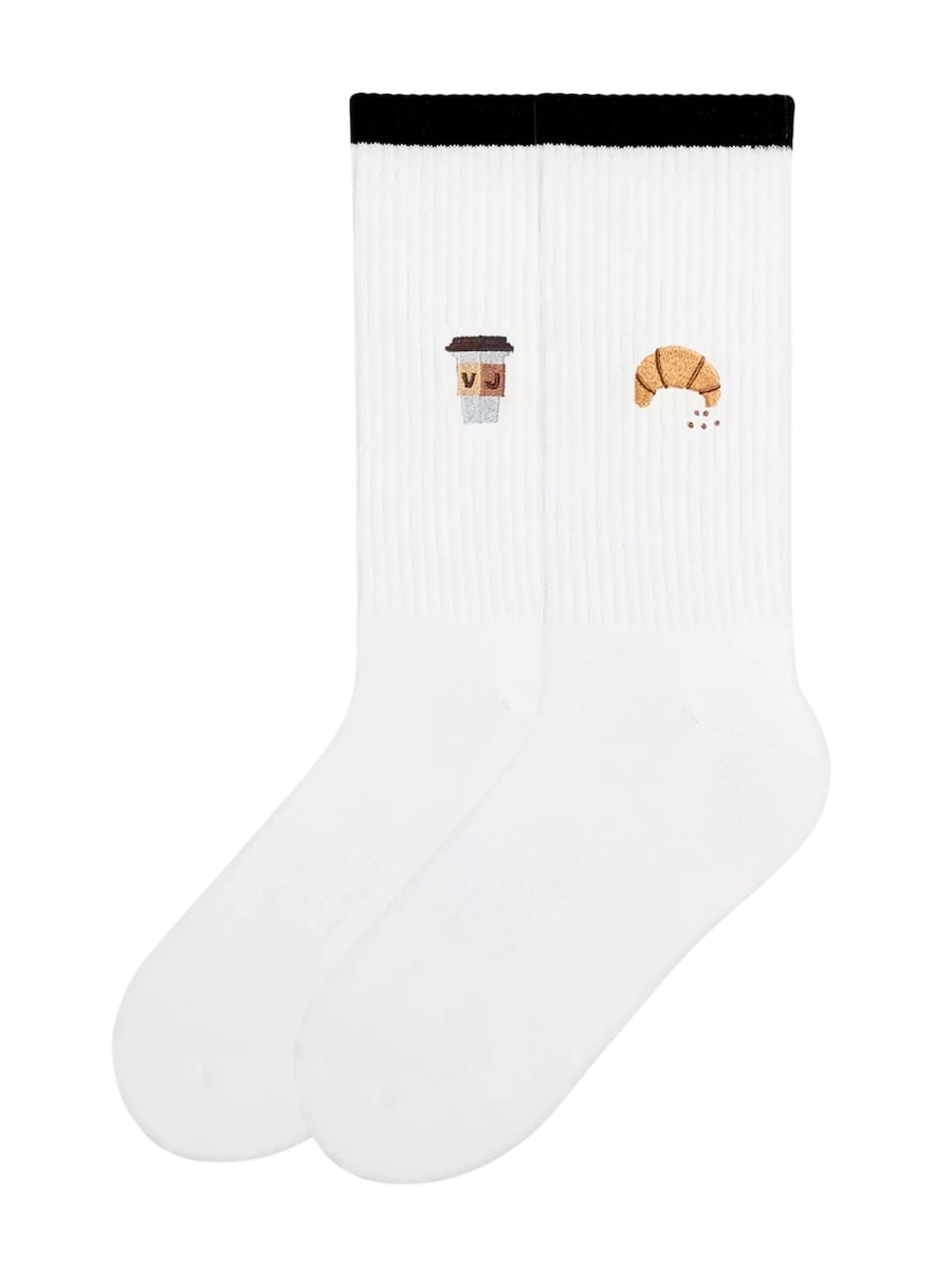 Носки Von Jungfeld Mix & Match Socken mit Stickmotiven, белый
Носки Von Jungfeld Mix & Match Socken mit Stickmotiven, белый