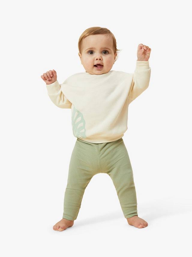 Детские леггинсы в рубчик MORI, зеленый
Детские леггинсы в рубчик MORI, зеленый