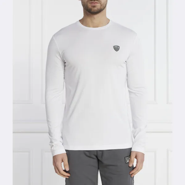 Классический крой с длинным рукавом Ea7, белый
Классический крой с длинным рукавом Ea7, белый