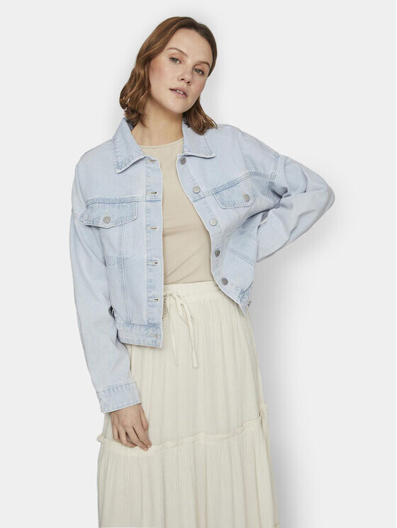 Джинсовая куртка стандартного кроя Vila, синий
Джинсовая куртка стандартного кроя Vila, синий