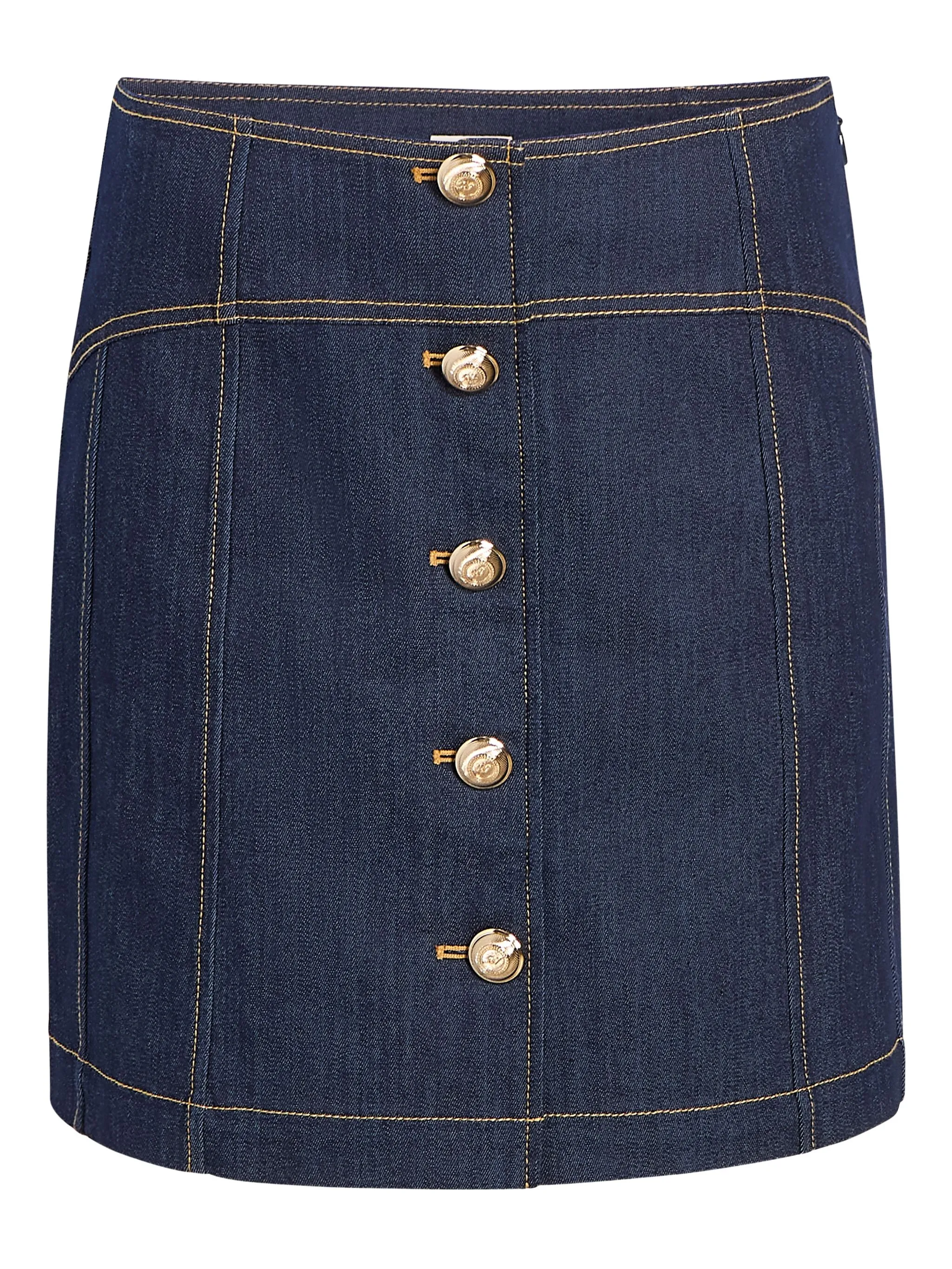 Джинсовая юбка Claudia Cinq A Sept, синий
Джинсовая юбка Claudia Cinq A Sept, синий