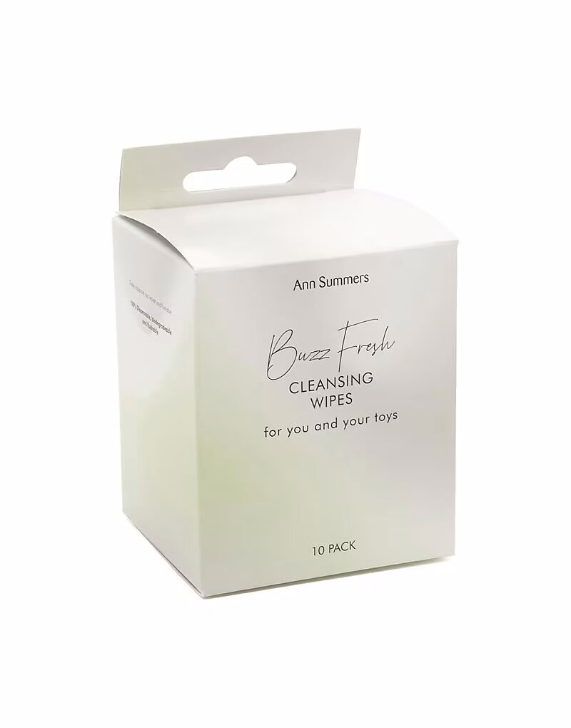 Очищающие салфетки Buzz Fresh, упаковка 10 шт Ann Summers
Очищающие салфетки Buzz Fresh, упаковка 10 шт Ann Summers