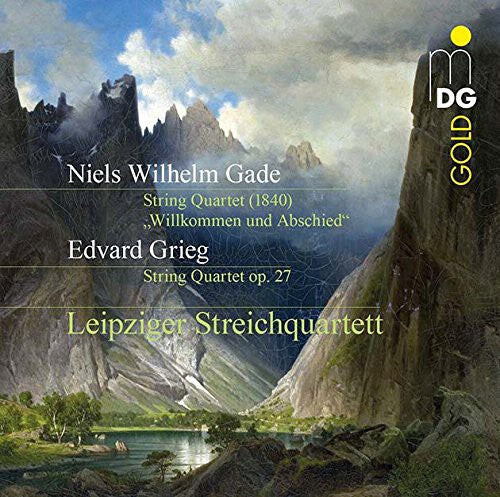 CD диск Gade / Grieg / Leipzig String Quartet: Willkommen Und Abschied / String Quartet Op.27
CD диск Gade / Grieg / Leipzig String Quartet: Willkommen Und Abschied / String Quartet Op.27