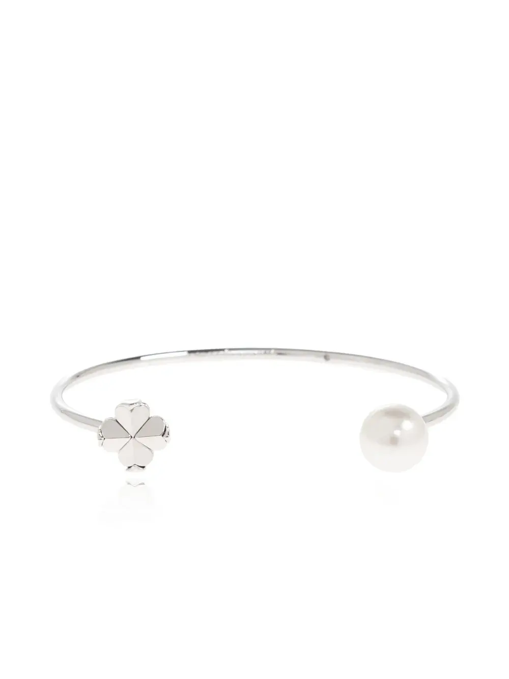 Браслет-манжета с мотивом клевера Kate Spade, серебряный
Браслет-манжета с мотивом клевера Kate Spade, серебряный