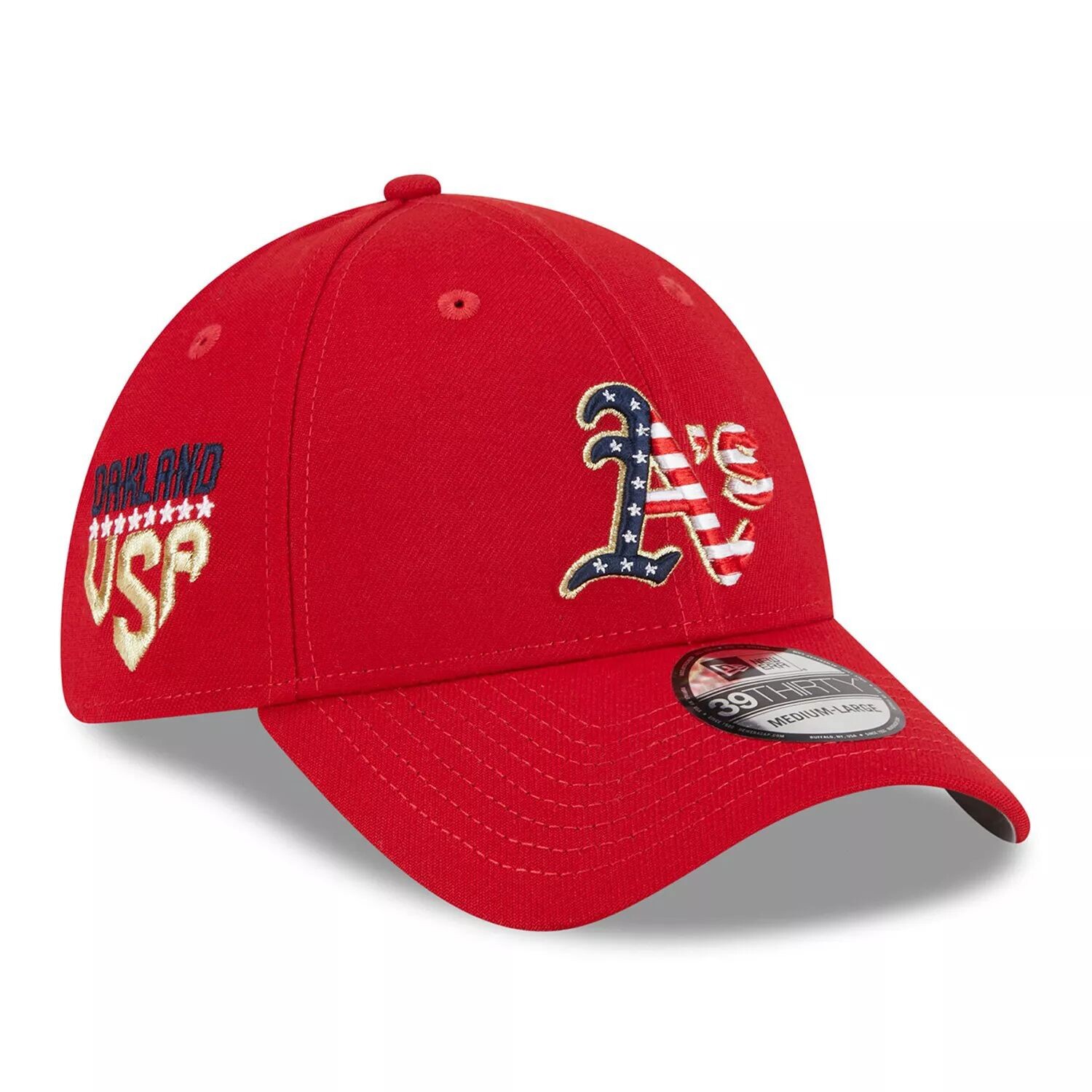 Мужская кепка New Era Red Oakland Athletics 4 июля 39THIRTY Flex Fit, 2023 г.
Мужская кепка New Era Red Oakland Athletics 4 июля 39THIRTY Flex Fit, 2023 г.
