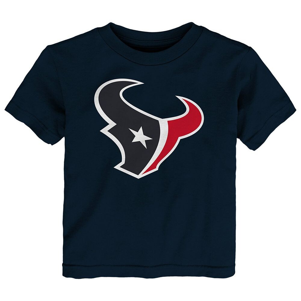 Молодежная темно-синяя футболка с логотипом Houston Texans Primary Outerstuff, цвет Txs Navy 
Молодежная темно-синяя футболка с логотипом Houston Texans Primary Outerstuff, цвет Txs Navy