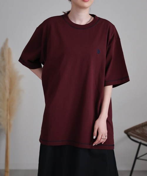 U.S. POLO ASSN. Футболка оверсайз с вышитым логотипом, US POLO ASSN., унисекс, цвет бургундия
U.S. POLO ASSN. Футболка оверсайз с вышитым логотипом, US POLO ASSN., унисекс, цвет бургундия