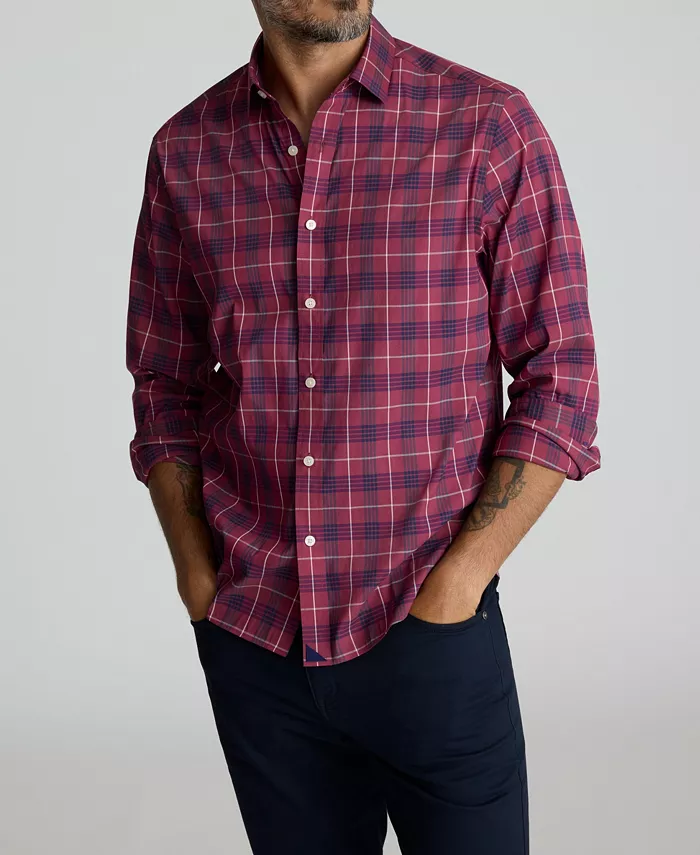 Мужская классическая рубашка Lancaster без складок на пуговицах Untuckit, красный
Мужская классическая рубашка Lancaster без складок на пуговицах Untuckit, красный