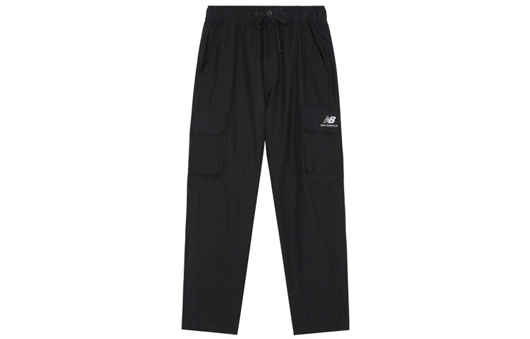 Мужские трикотажные спортивные штаны New Balance, цвет Black 
Мужские трикотажные спортивные штаны New Balance, цвет Black