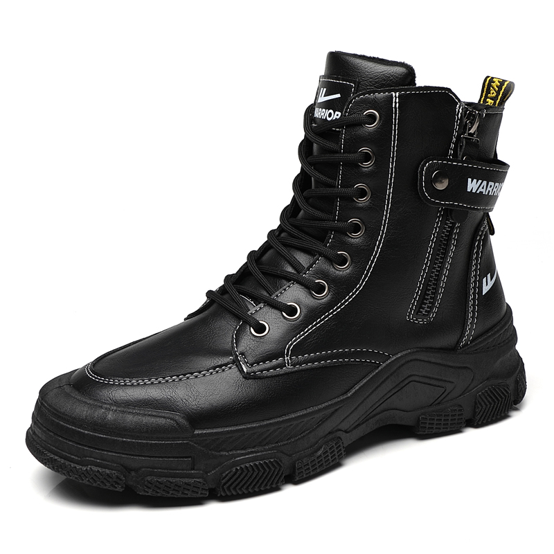 WARRIOR Короткие мужские ботинки Martin, черные
WARRIOR Короткие мужские ботинки Martin, черные