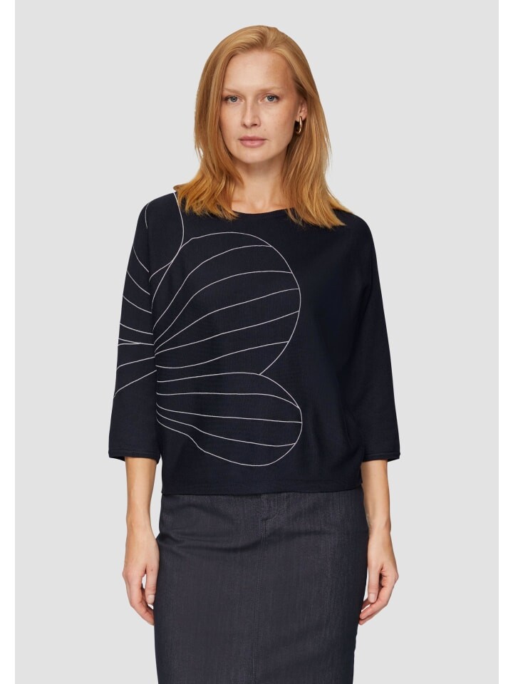 Пуловер sOliver BLACK LABEL Strick 3/4 Arm, синий
Пуловер sOliver BLACK LABEL Strick 3/4 Arm, синий