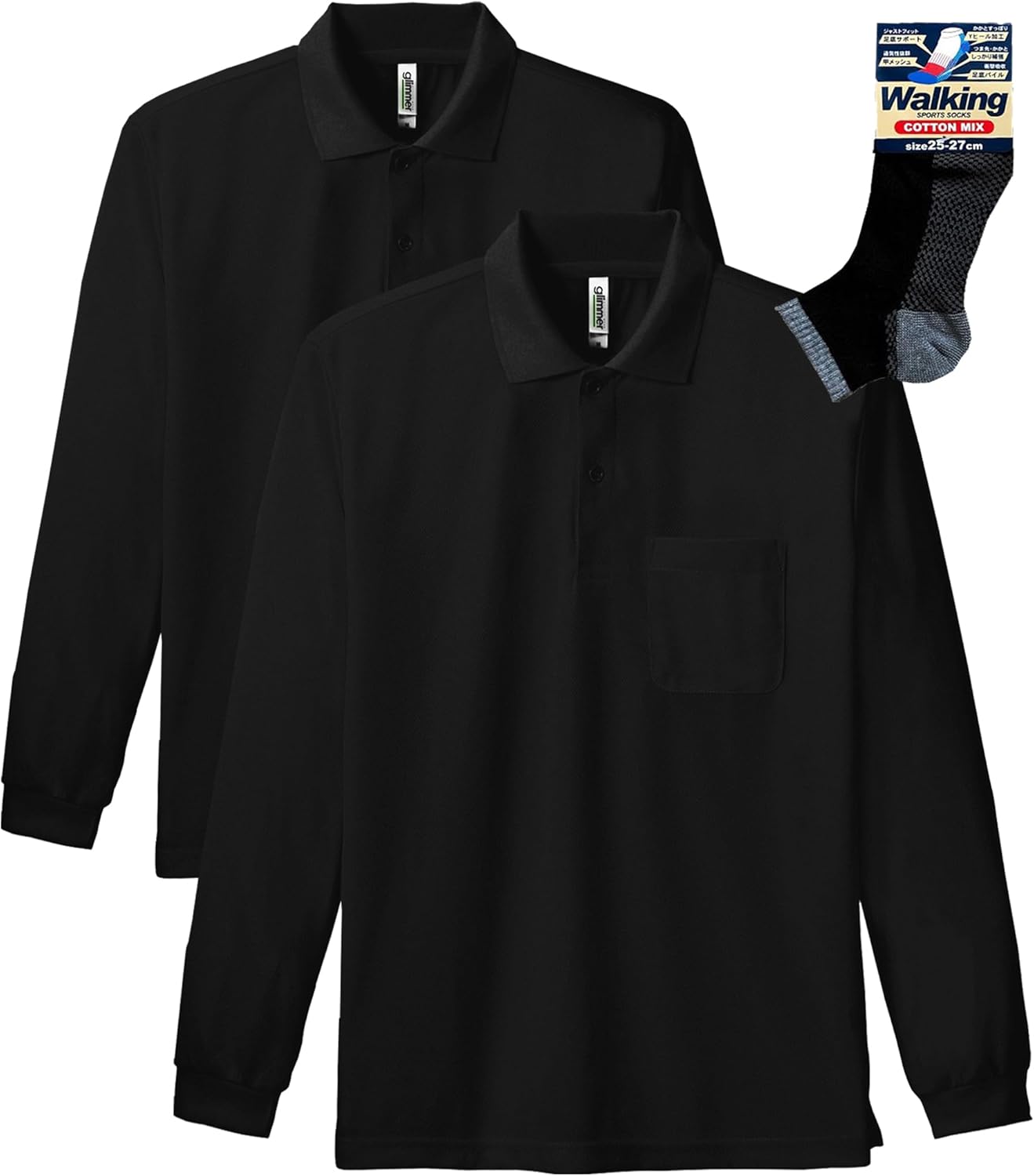 Футболка-поло с длинными рукавами и карманом Glimmer 00335-ALP Dry 4.4 унции, черный
Футболка-поло с длинными рукавами и карманом Glimmer 00335-ALP Dry 4.4 унции, черный