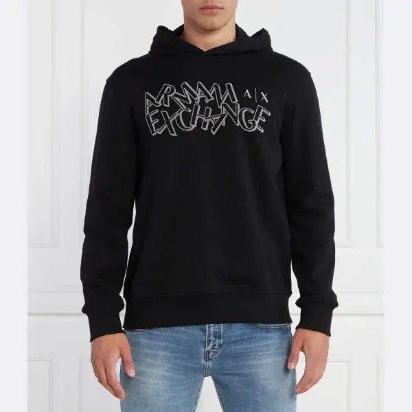 Толстовка обычного кроя Armani Exchange, черный
Толстовка обычного кроя Armani Exchange, черный